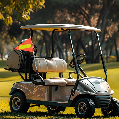 Bike Flag with Pole for Safety, High Visibility Double-sided Reflective Bicycle Flag, Tear-Resistant Waterproof Orange Triangle Golf Cart Wheelchair Flag (Telescopic 20-120cm)