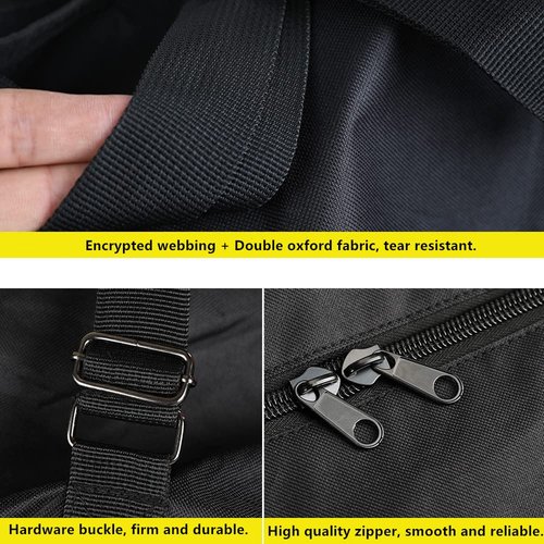 SUNELFFY 26 inch Folding Bike Bag Bicycle Travel Case Fits 26 inch or Below Folding Bikes, Bicycle Transport Case for Air,Train Travel Bike Transport Bag