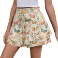 Marsvovo Summer Lounge Shorts - Trendy High Waist Ruffle Skorts for Women | Perfect for Tennis & Golf