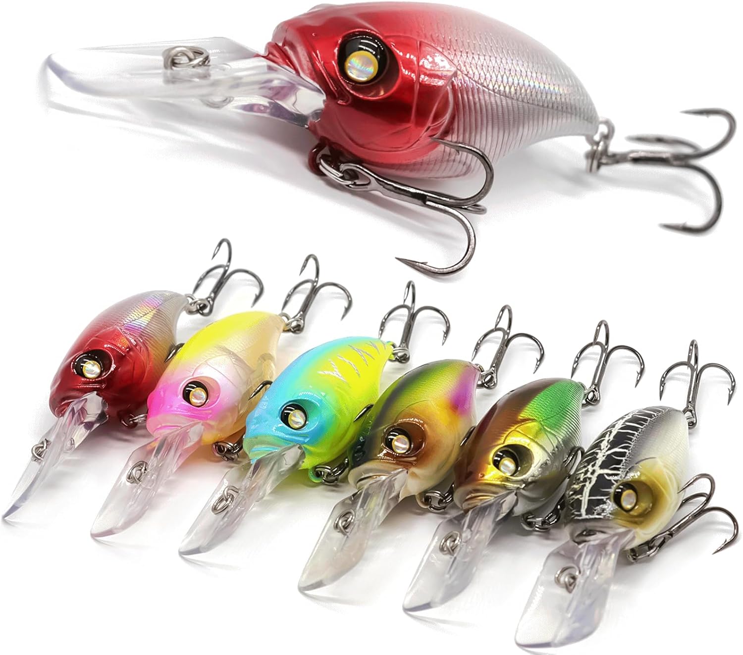 Stonefish Deep Diving Crankbait - Sinking Bass & Trout Fishing Lure | Saltwater Tackle PZ11-FT