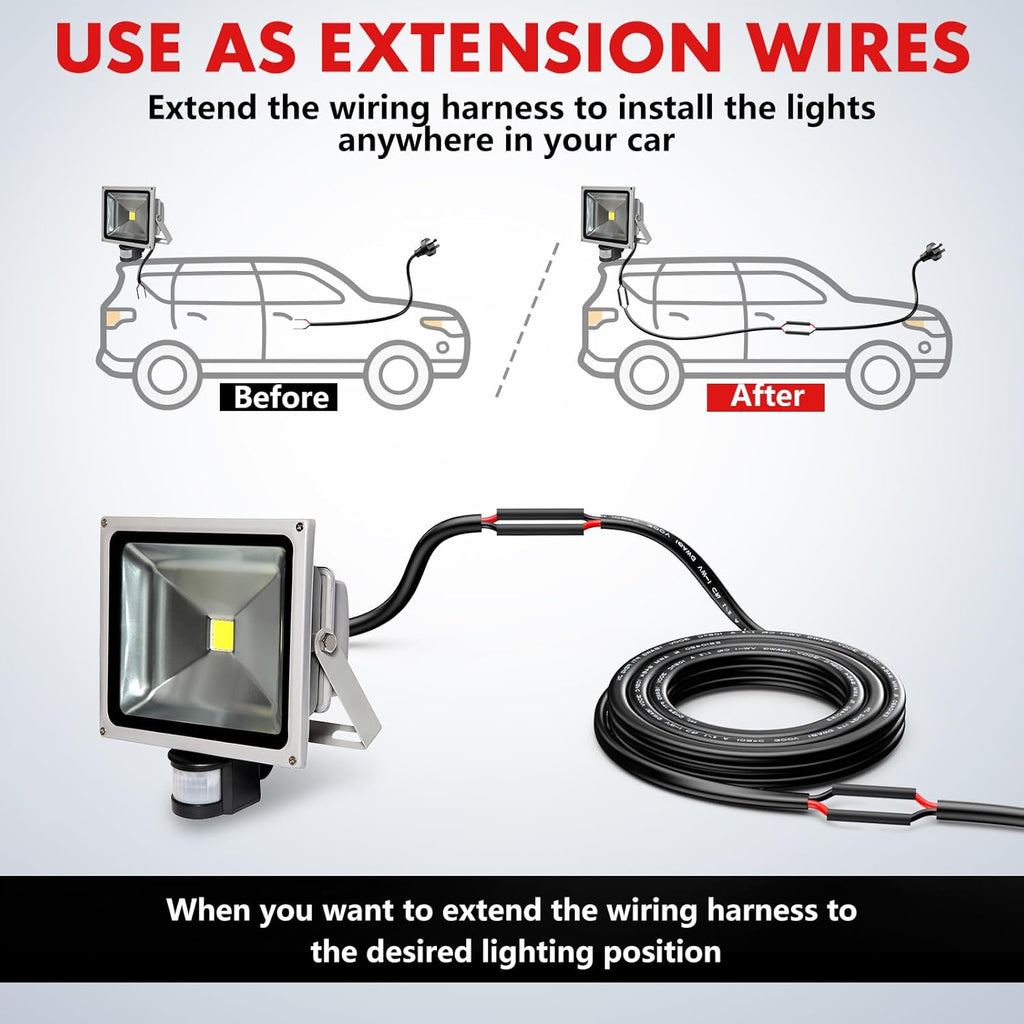 18 Gauge Wire - 2 Conductor Stranded PVC Cord | Flexible 12V Oxygen-Free Tinned Copper Cable (30FT)