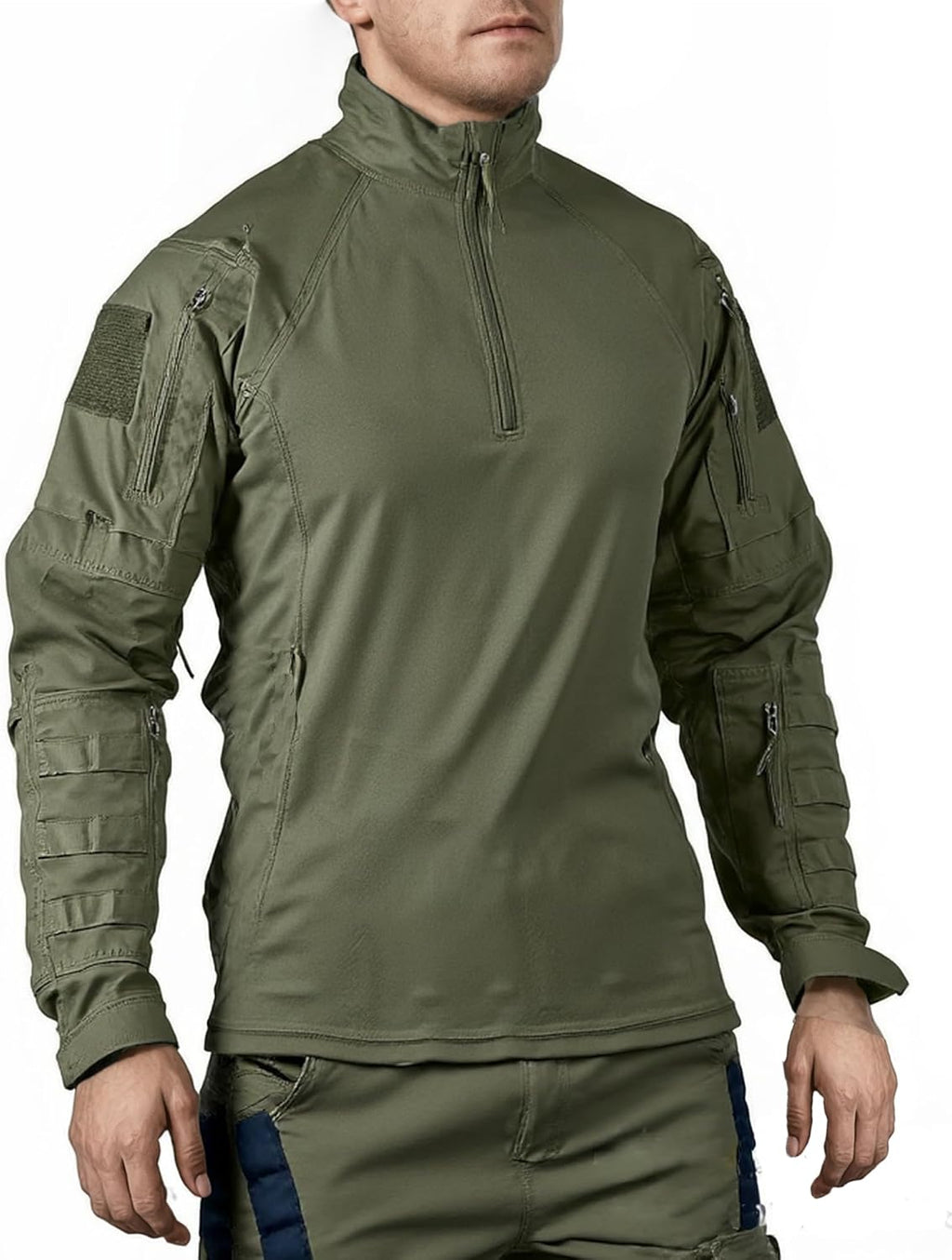 Skiennix Men's Tactical Uniform Suit - Durable Military Combat Shirt & Pants Set for Airsoft & Hunting
