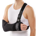 Comforband Duluxe Shoulder Immobilizer Arm Sling – Medical Sling with Adjustable Shoulder and Waist Straps for Torn Rotator Cuff, Clavical, Elbow, Forearm Injury (Medium)