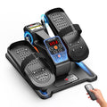 Under Desk Elliptical Machine, Portable Electric Elliptical Exercise Equipment with 12 Adjustable & 3 Automatic Speeds, Ellipse Leg Pedal Exerciser While Sitting for Seniors, Adults