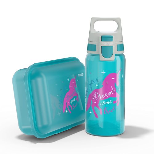 Sigg - Kids Lunch Box VIVA - Made in Germany - Dishwasher Safe - Food Containers for School, Daycare - Gifts Boys, Girls