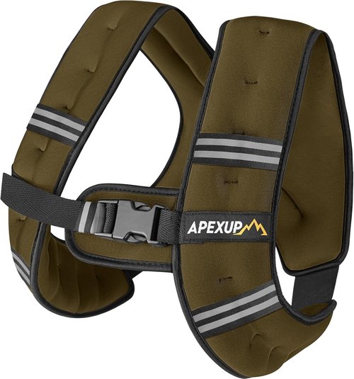 APEXUP Weighted Vest - Adjustable Weight Vest for Strength Training & Running | Unisex Design