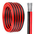 10 Gauge Tinned Copper Wire - Flexible 10 AWG Marine Cable for Solar Panels, LED Strips & More | 30FT