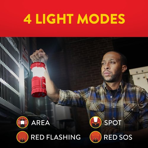 Eveready LED Camping Lantern 360 PRO - Super Bright Tent Lights | IPX4 Water Resistant (3-Pack)