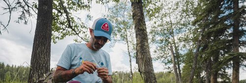 Redington Badge Meshback Cap - Royal Blue