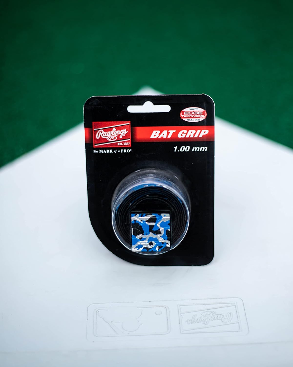 Rawlings Bat Grip - Durable 1.00mm, 1.80mm, 2.75mm Options | Perfect for Baseball & Softball | Multiple Colors Available
