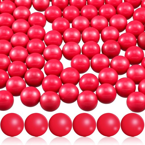 Civaner 150 x 68 Caliber Reusable Paintballs - Solid Plastic Nylon Projectiles for Defense & Practice