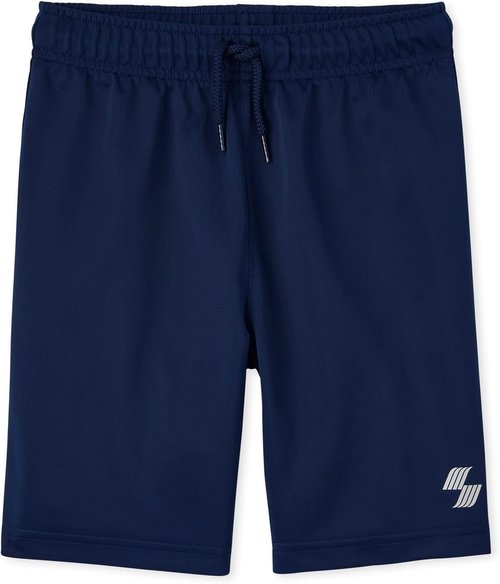 Children's Place Boys' Performance Basketball Shorts - 2 Pack for Active Play | Comfortable Fit