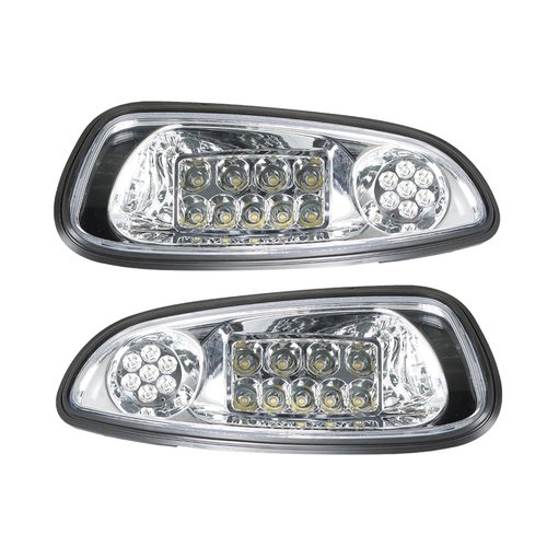 WFLNHB All LED Light Kit Replacement for EZGO RXV Golf Cart Deluxe Street Legal 2016+