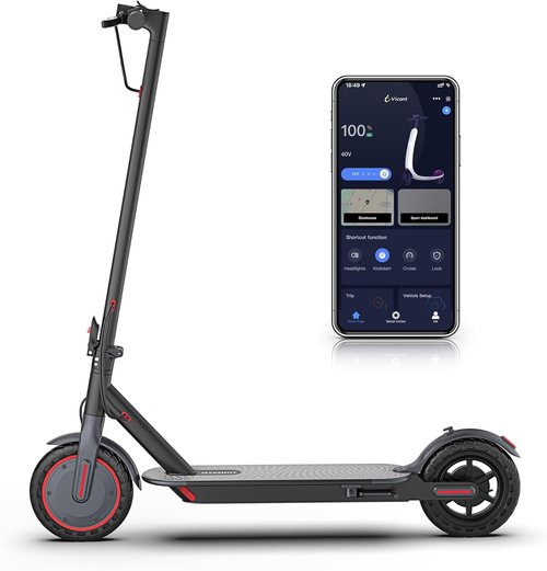 Maxshot Electric Scooter - High-Speed Folding E-Scooter for Adults & Kids | 8.5"/10"/14" Tires, Long Range Up to 50 Miles