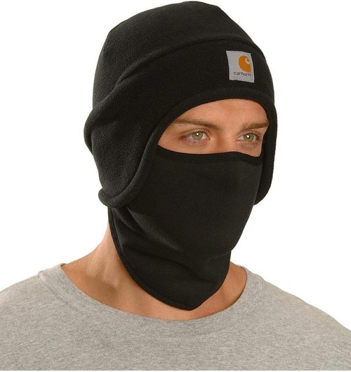 Carhartt Men's A202 Fleece 2-in-1 Headwear - Versatile Warmth for Cold Weather | One Size