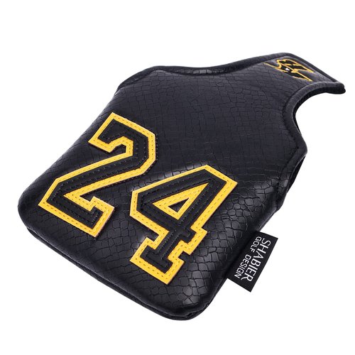 SHABIER Golf Large Mallet Headcover for Taylormade MySpider X Putter, MySpider Tour Putter (Black 24 KB Design)