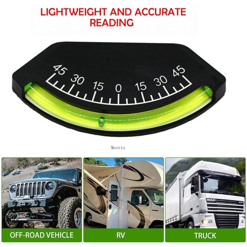 Level Gauge For Rv(2-Pack), Rv Level Bubble, Camper Level, Rv Levels, Rv Level Bubble, Camper Level, Car Inclinometer Gauge, Level Gauge for Truck, RV, Trailer Leveling Bubble,Trailer
