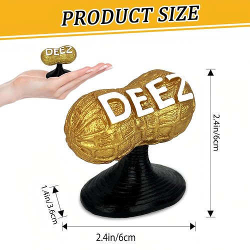 Funny Desk Statue - Hilarious Meme Gift for Friends | Perfect for Birthdays & White Elephant Parties