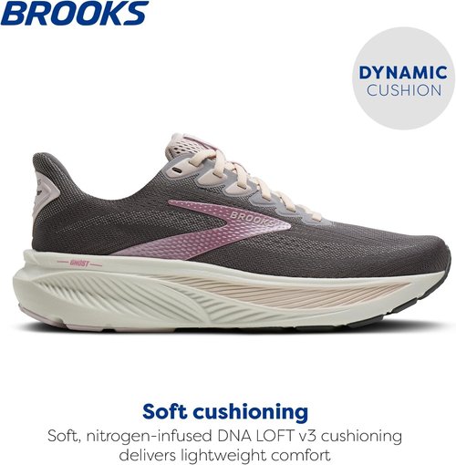Brooks Women's Ghost 17 Running Shoes - Comfortable Neutral Fit for All-Day Wear