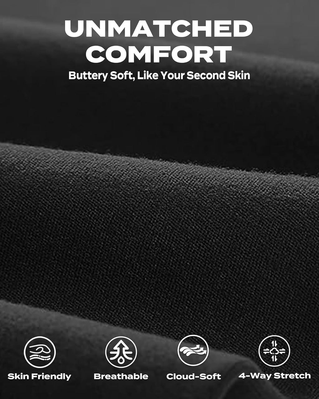 TNNZEET Capri Leggings - High Waisted Tummy Control Yoga Pants with Pockets | Black Workout Leggings