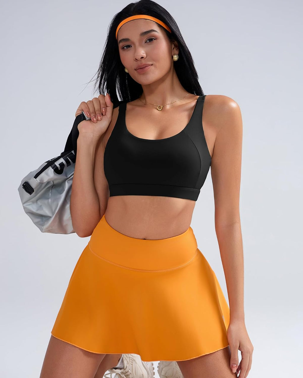 RUNNING GIRL Sports Bra - High Support Molded Cup Design for Women | Comfortable High Impact Fit