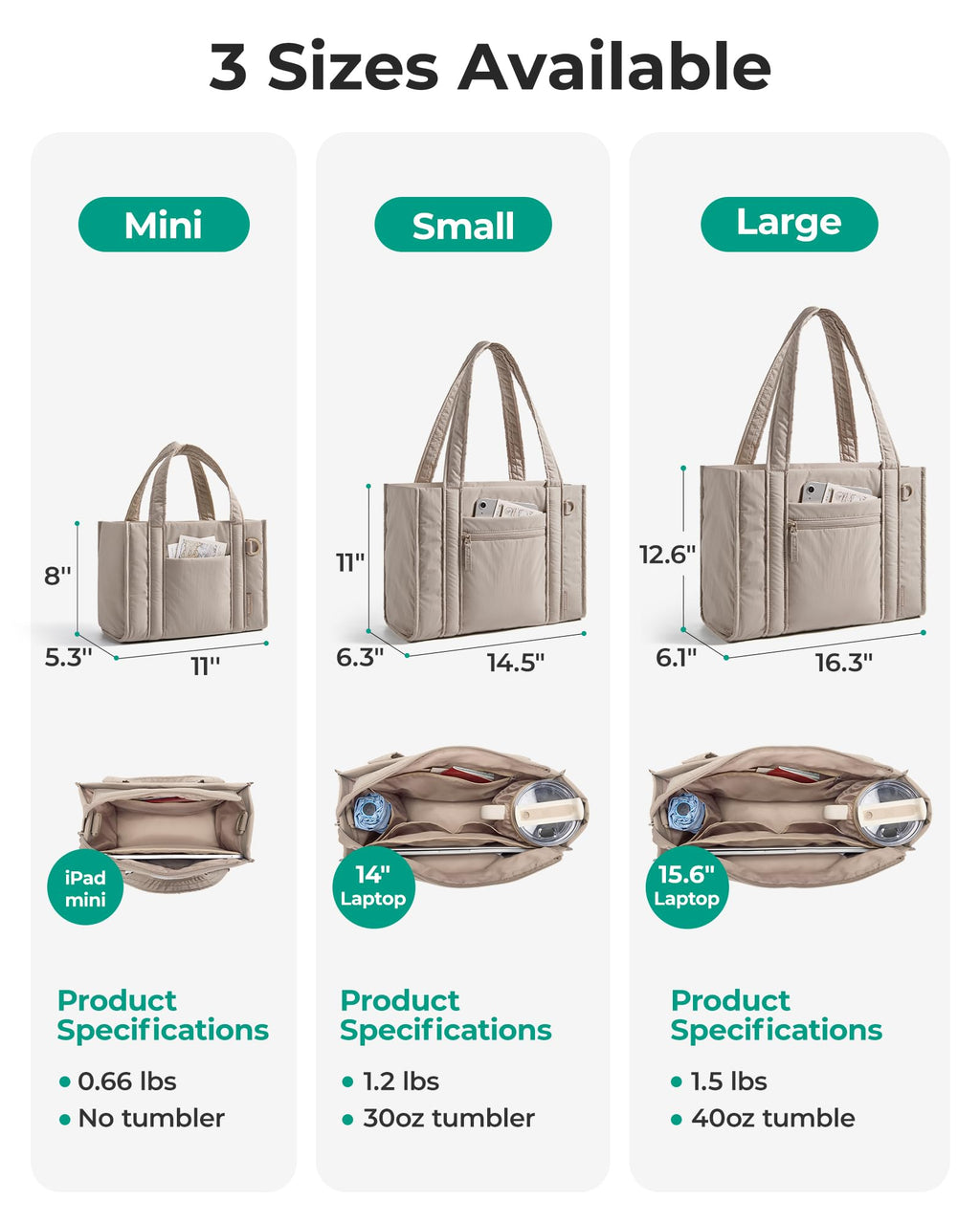 BAGSMART Boxy Tote Bag for Women, Crossbody Bag with Zipper, Crush Bow Purses for Travel Work College, Classic, Mini