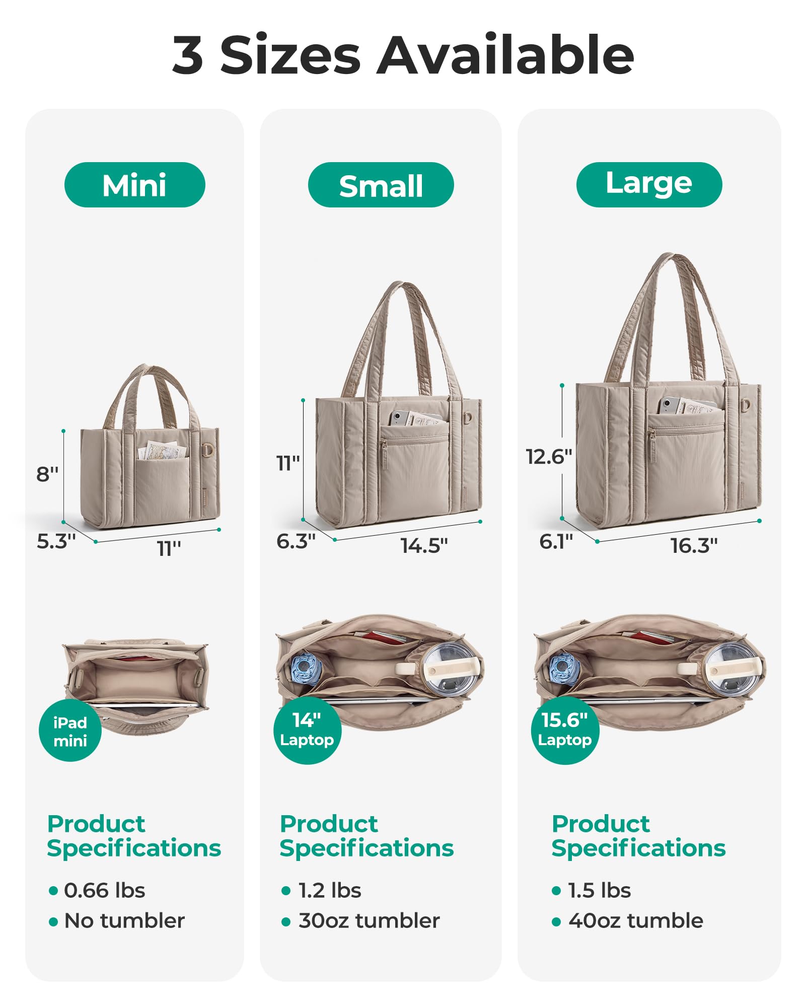 BAGSMART Boxy Tote Bag for Women, Crossbody Bag with Zipper, Crush Bow Purses for Travel Work College, Classic, Mini