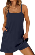 ANRABESS Summer Dress - Stylish Beach Vacation Outfit with Built-In Shorts | Perfect for Tennis & Travel