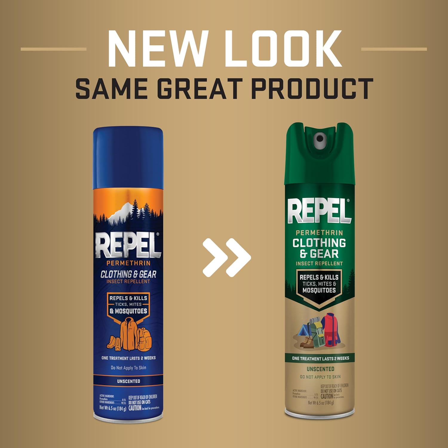 Repel Permethrin Insect Repellent Spray - 6.5 Ounces for Clothing, Gear, Tents & Sleeping Bags