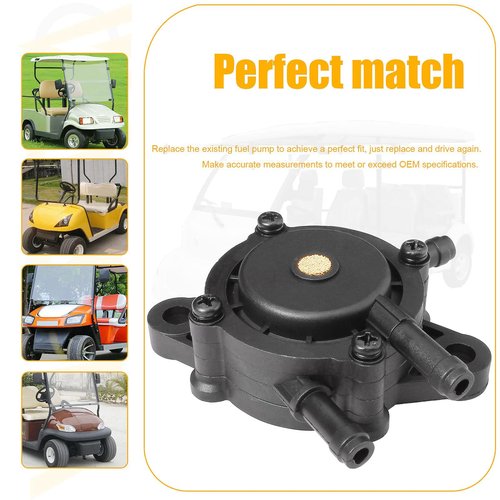 Car electric Fuel Pump Compatible Gas Club Car Golf Cart 295cc 350cc Robin 4-cycle Engine Kawasaki FE290 FE350 Yamaha G16 G18 G19 G20 G22 G27 G29 72873G01
