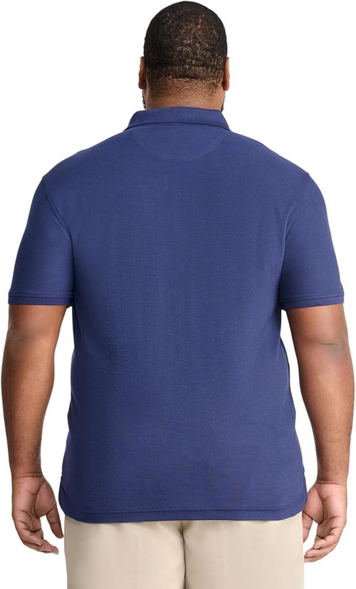 Izod Men's Polo Shirt - Big and Tall Advantage Performance | Comfortable Fit, Classic Style
