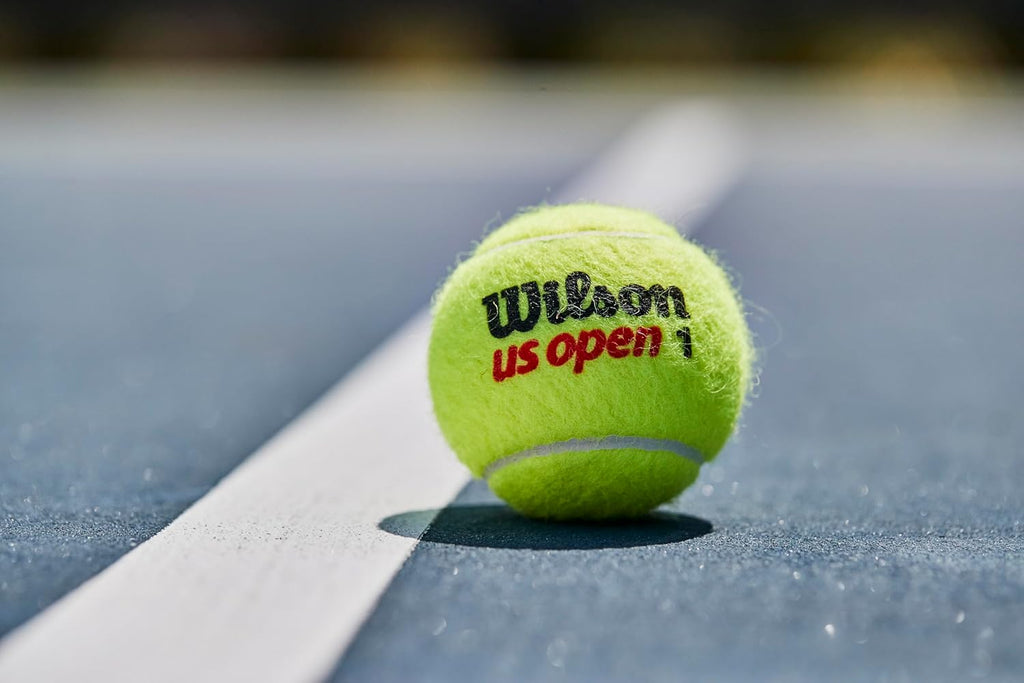 WILSON US Open Tennis Balls - Extra Duty, 24 Can Case | Perfect for Competitive Play (72 Balls)