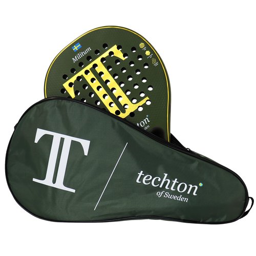 Padel Racket with 3K Carbon Fiber Surface & EVA Memory Foam Core – Lightweight, Well-Balanced Padel for Beginners and Intermediate Players – Includes Carry Bag