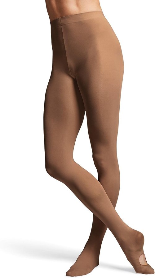 Bloch Dance Women's Contour Soft Adaptatoe Tights - Comfortable Fit | Perfect for Dance Classes