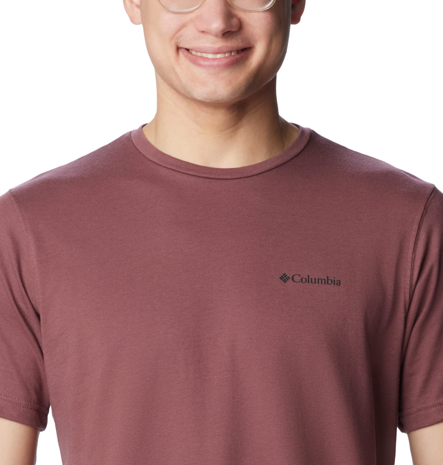 Columbia Men's Thistletown Hills Short Sleeve, Light Raisin, 1X Big