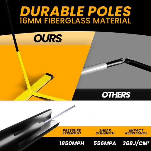 Apex Sports Volleyball Net - Portable Adjustable Height 7.4' to 8' | 12' Wide, Includes Carry Bag & Stakes