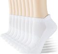 IDEGG Ankle Performance Athletic Running Socks - 8 Pairs Low Cut Sports Tab for Men & Women