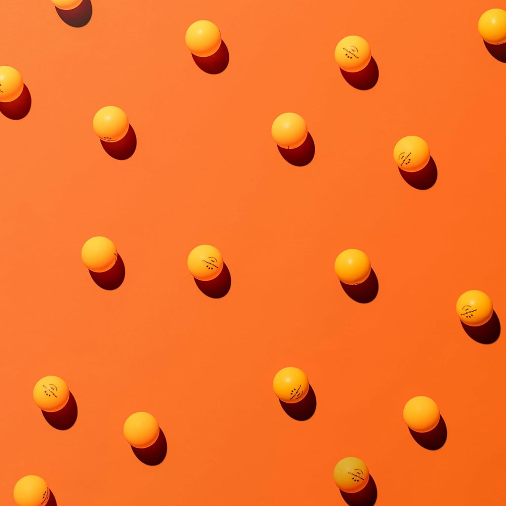 PRO-SPIN Ping Pong Balls - 3-Star Premium Orange Table Tennis Balls | High-Performance 40+ ABS Material