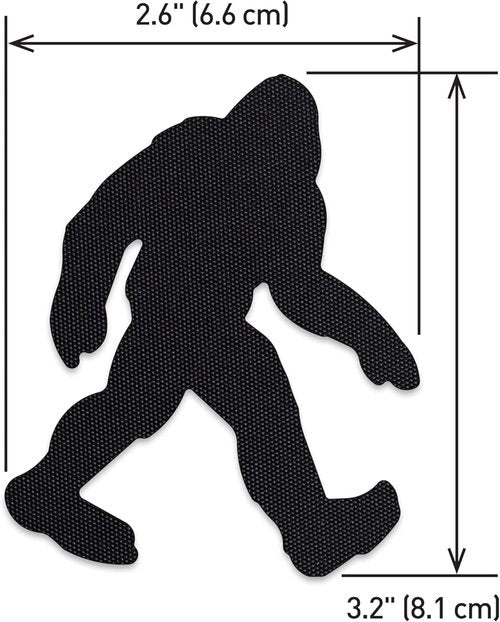 GEAR AID Tenacious Tape Repair Patches - Peel-and-Stick Nylon Patches for Outdoor Gear - Fix Rips & Tears, 3 Patches, Sasquatch
