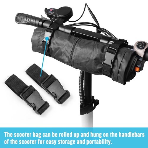 Kingling Electric Scooter Bag Fits for 350W Motor Electric Scooter, Waterproof Electric Scooter Storage Bag Scooter Accessories, Outdoor Electric Scooter Backpack for Commuting-45 L x 12" W x 23" H