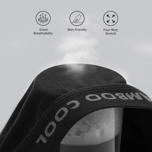 BAMBOO COOL Men's Ultra Breathable Boxer Briefs - No Riding Up Design with Comfort Waistband | Multipack