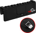 Truck Bike Tailgate Pad - 5-Bike Bed Rack Holder with Reversed Straps & Premium Metal Buckles