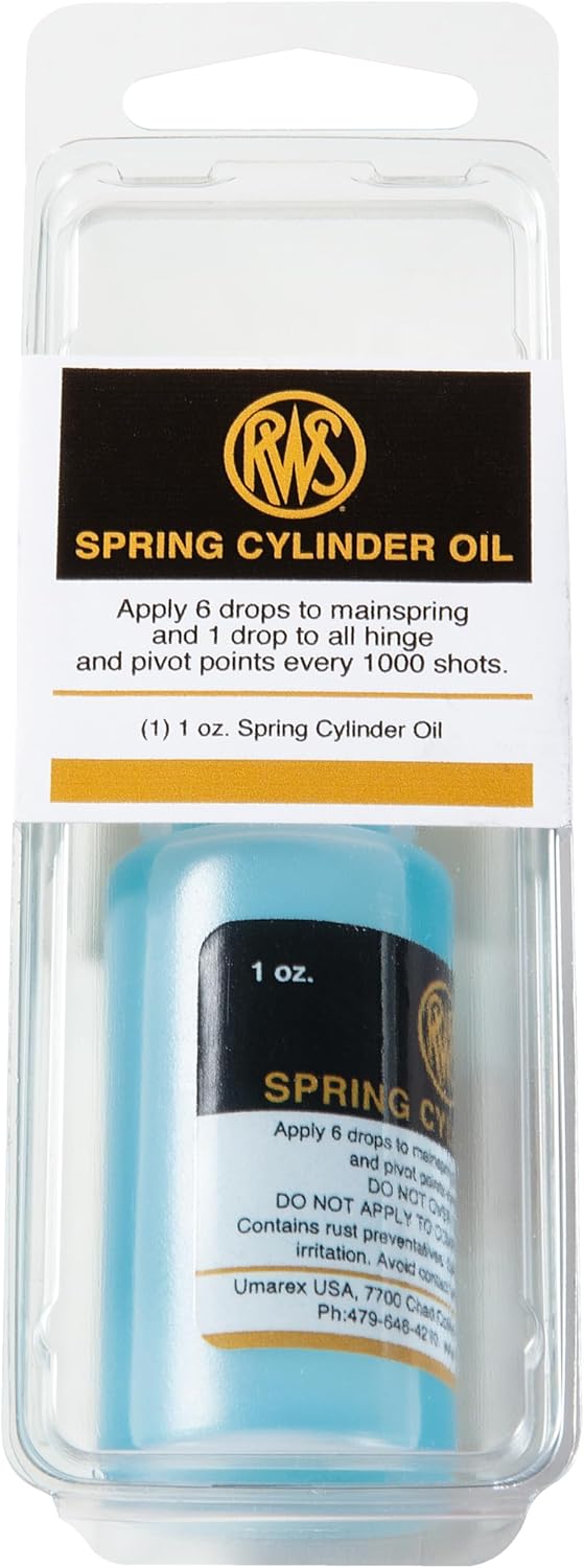 Umarex RWS Air Gun Spring Cylinder Oil - Premium 1 Ounce Lubricant for Optimal Performance