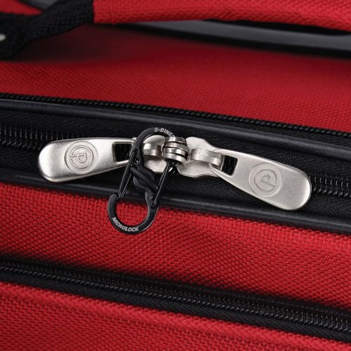 Nite Ize S-Biner MicroLock Stainless Steel - Durable Key Holder Carabiner Clip - S-Biner with Locking Gates - Durable & Strong Mini Carabiners for Keychain Accessories - Black (5 Pack)