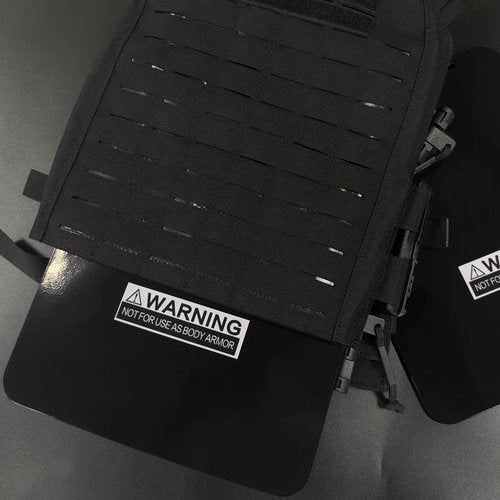 ULIONTAC Alloy Steel Weight Vest Plates 2.75lbs Hexagon Tactical Curved Plates for Weight Vest, Fixed Weight Plates for Training, Home Gym Workout 12x10 inch (Black)
