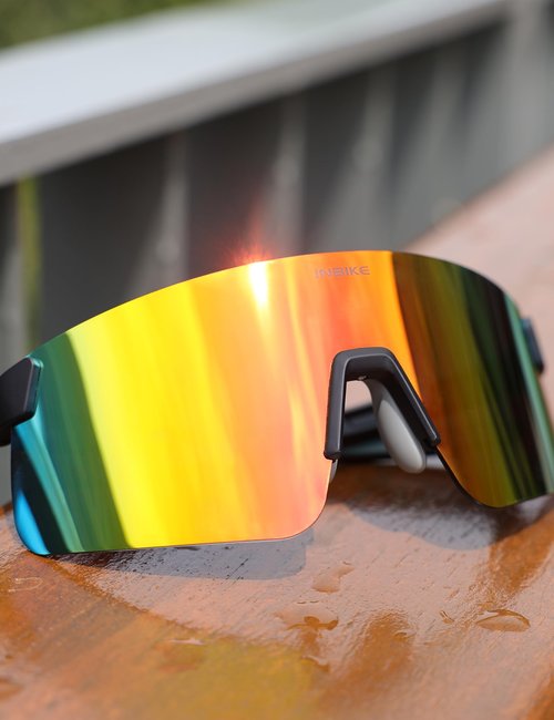 INBIKE Cycling Glasses for Men&Women, Polarized UV400 Protection Sports Sunglasses TR90 for Road/Mountain Bike, Fishing, Driving