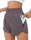 BMJL Women's High Waisted Athletic Shorts - Sporty Gym Workout Shorts with Pockets | 2.5" Length