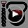 Yes4All Adjustable Kettlebell Set 40 lbs for Strength Training, Cast Iron, Easy Switch