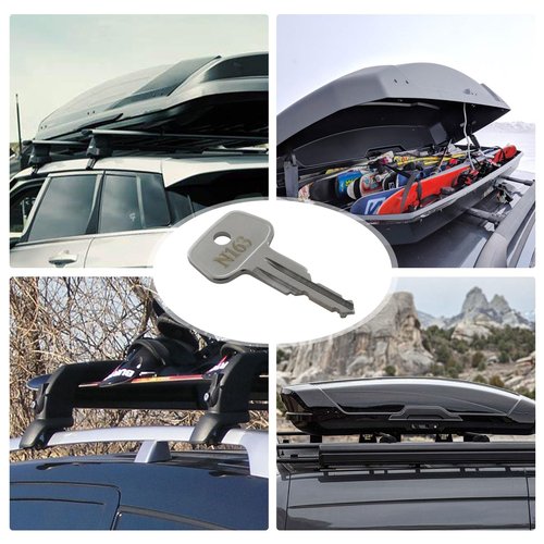 N163 Car Rack Replacement Key for Thule, Replacement Key for Thule Roof Racks, Cargo Box, Carriers, Crossbars - Codes N163 [2 pcs]