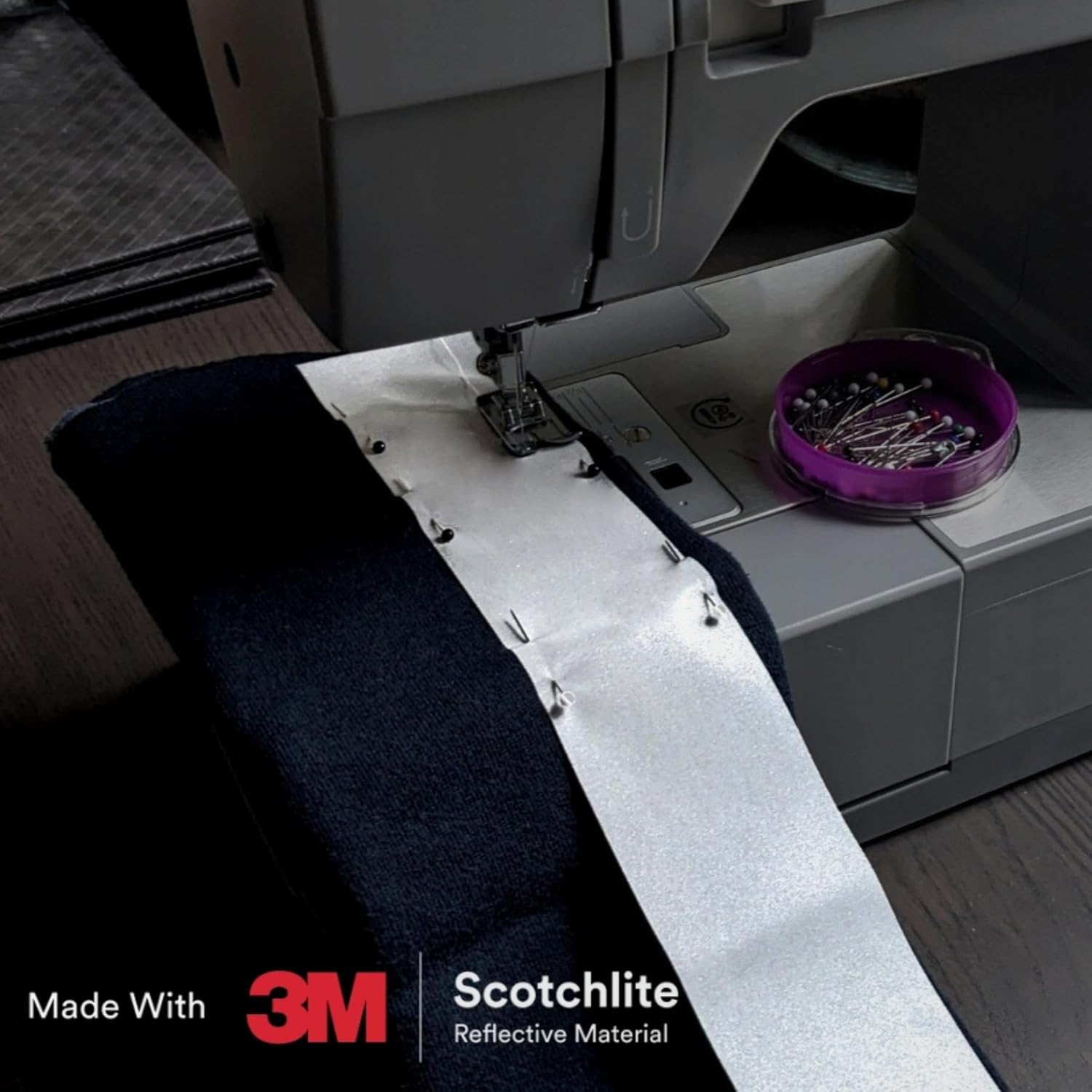 Salzmann Reflective Tape for Sewing - High-Visibility Fabric Tape with 3M Scotchlite | Durable & Versatile